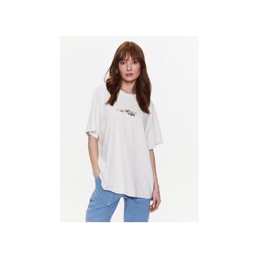 BDG Urban Outfitters T-Shirt BDG CALIFORNIA ORANGE T 76488816 Biały Oversize ze sklepu MODIVO w kategorii Bluzki damskie - zdjęcie 168625728