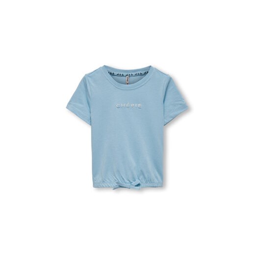 Kids ONLY T-Shirt 15292354 Niebieski Regular Fit ze sklepu MODIVO w kategorii Bluzki dziewczęce - zdjęcie 168626595