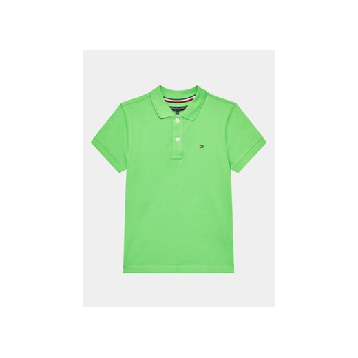 Tommy Hilfiger Polo KB0KB07365 D Zielony Regular Fit ze sklepu MODIVO w kategorii T-shirty chłopięce - zdjęcie 168626859