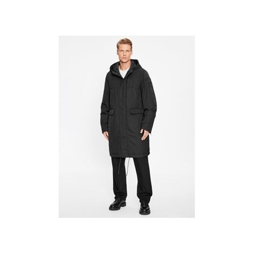 Moose Knuckles Parka Garson M33MP244 Czarny Regular Fit Moose Knuckles XXL wyprzedaż MODIVO