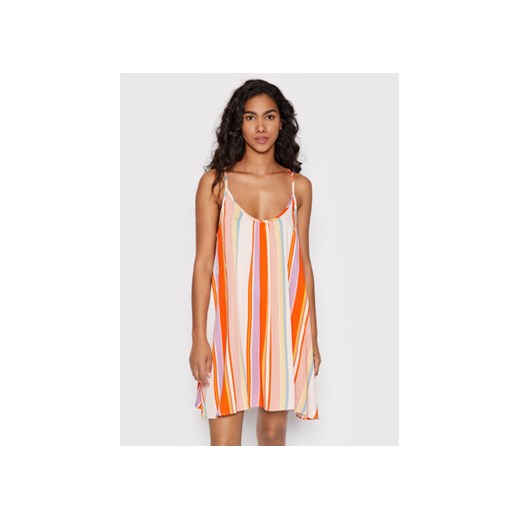 Femi Stories Sukienka letnia Naye Pomarańczowy Regular Fit ze sklepu MODIVO w kategorii Sukienki - zdjęcie 168629089