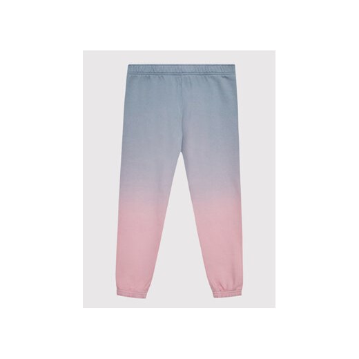 Vans Spodnie dresowe Sunset Wash VN0A7YVQ Szary Regular Fit ze sklepu MODIVO w kategorii Spodnie dziewczęce - zdjęcie 168629259