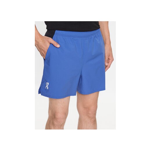 On Szorty sportowe Essential Shorts M 1MD10120959 Niebieski Regular Fit ze sklepu MODIVO w kategorii Spodenki męskie - zdjęcie 168629465
