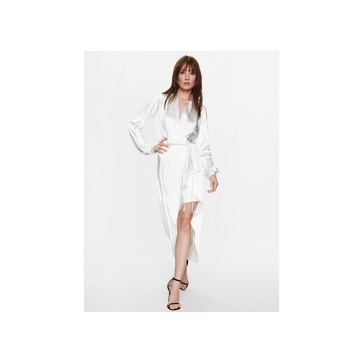 Pinko Sukienka koktajlowa 100295 Z345 Biały Regular Fit ze sklepu MODIVO w kategorii Sukienki - zdjęcie 168629777