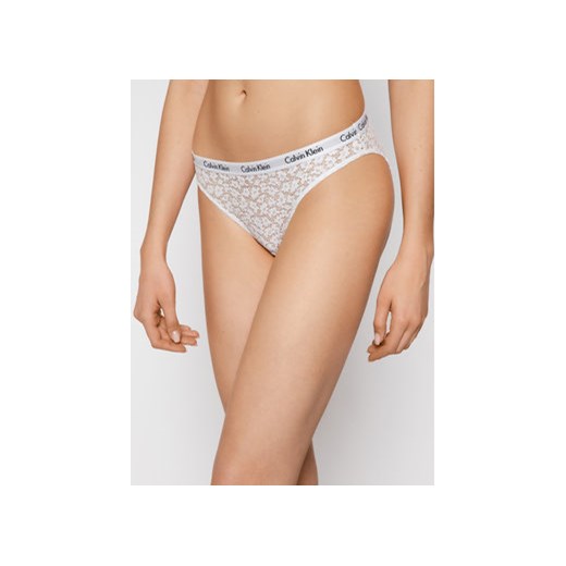Calvin Klein Underwear Figi klasyczne 000QD3860E Biały ze sklepu MODIVO w kategorii Majtki damskie - zdjęcie 168629885