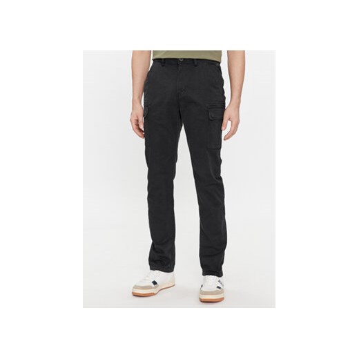 Napapijri Spodnie materiałowe Yasuni NP0A4H1G Czarny Regular Fit ze sklepu MODIVO w kategorii Spodnie męskie - zdjęcie 168630489