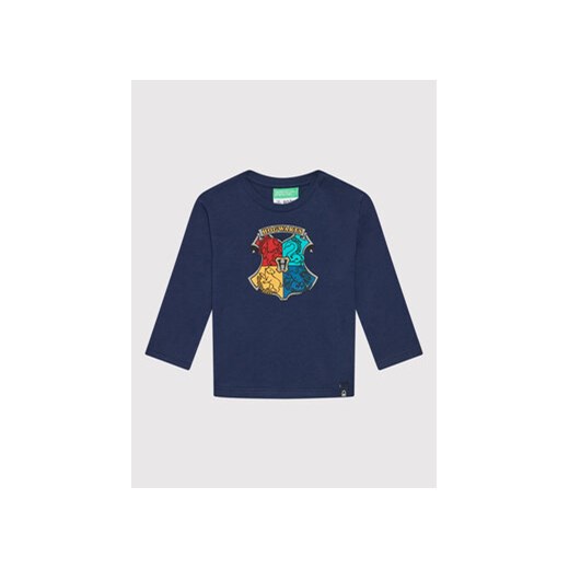 United Colors Of Benetton Bluzka HARRY POTTER 3VR5G100A Granatowy Regular Fit United Colors Of Benetton 90 MODIVO