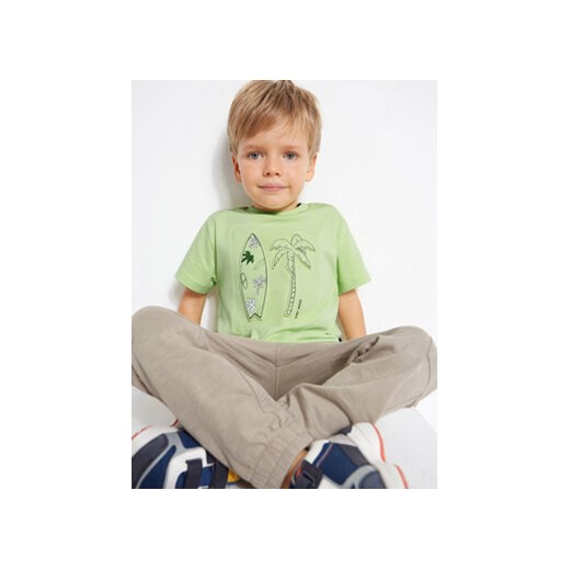 Mayoral T-Shirt 3019 Zielony Regular Fit ze sklepu MODIVO w kategorii T-shirty chłopięce - zdjęcie 168630927