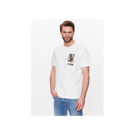 Pierre Cardin T-Shirt C5 20850/000/2059 Biały Regular Fit Pierre Cardin L okazja MODIVO