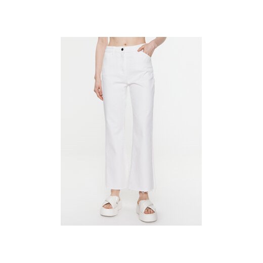 MAX&Co. Jeansy Sandiego 41310123 Biały Wide Leg ze sklepu MODIVO w kategorii Jeansy damskie - zdjęcie 168631267
