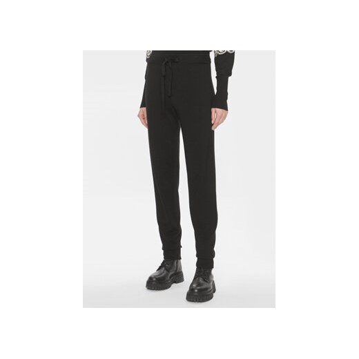 Liu Jo Spodnie dresowe 5F3089 MS49I Czarny Regular Fit ze sklepu MODIVO w kategorii Spodnie damskie - zdjęcie 168631397
