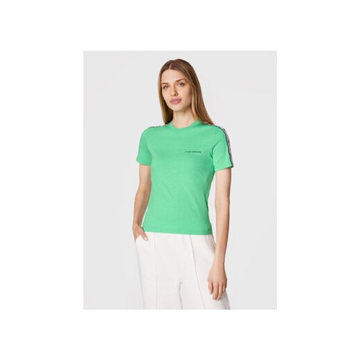 Chiara Ferragni T-Shirt 73CBHT13 Zielony Slim Fit ze sklepu MODIVO w kategorii Bluzki damskie - zdjęcie 168631507