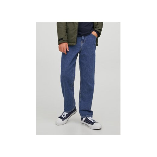 Jack&Jones Junior Jeansy 12221414 Niebieski Relaxed Fit ze sklepu MODIVO w kategorii Spodnie chłopięce - zdjęcie 168631698
