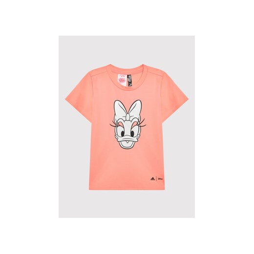 adidas T-Shirt Daisy Duck HC8636 Różowy Relaxed Fit 9_10Y MODIVO