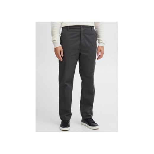 Solid Spodnie materiałowe 21107039 Szary Relaxed Fit ze sklepu MODIVO w kategorii Spodnie męskie - zdjęcie 168632508