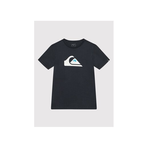 Quiksilver T-Shirt Comp Logo EQBZT04369 Czarny Regular Fit ze sklepu MODIVO w kategorii T-shirty chłopięce - zdjęcie 168633587