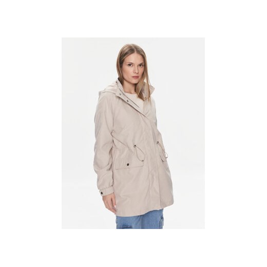 JDY Parka New Hazel 15311863 Beżowy Regular Fit ze sklepu MODIVO w kategorii Parki damskie - zdjęcie 168633707