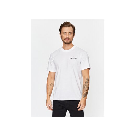 Jack&Jones T-Shirt 12235135 Biały Relaxed Fit ze sklepu MODIVO w kategorii T-shirty męskie - zdjęcie 168633936