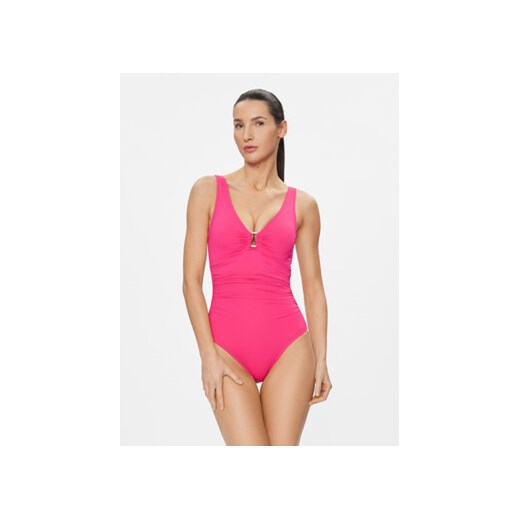 Lauren Ralph Lauren Strój kąpielowy 20201016 Różowy ze sklepu MODIVO w kategorii Stroje kąpielowe - zdjęcie 168634347