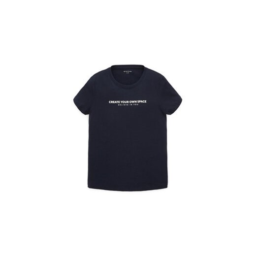 Tom Tailor T-Shirt 1035125 Granatowy Regular Fit ze sklepu MODIVO w kategorii T-shirty chłopięce - zdjęcie 168634698