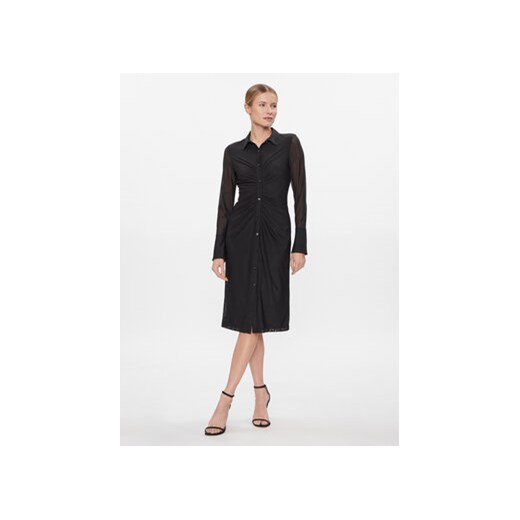 DKNY Sukienka codzienna DD3KP370 Czarny Slim Fit ze sklepu MODIVO w kategorii Sukienki - zdjęcie 168634979