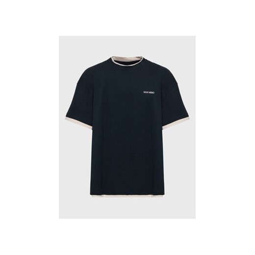 Night Addict T-Shirt MTS-NA149LAYER Czarny Relaxed Fit ze sklepu MODIVO w kategorii T-shirty męskie - zdjęcie 168635257