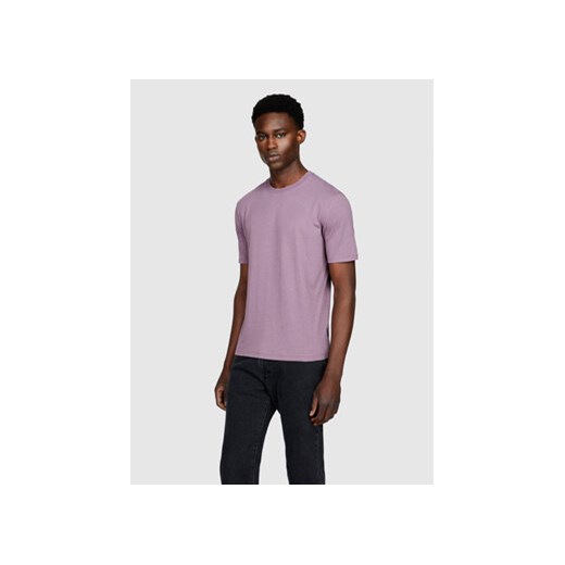 Sisley T-Shirt 3096S101J Fioletowy Regular Fit ze sklepu MODIVO w kategorii T-shirty męskie - zdjęcie 168635516