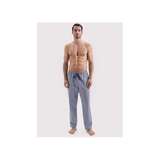 Seidensticker Spodnie piżamowe 12.120080 Granatowy Regular Fit ze sklepu MODIVO w kategorii Piżamy męskie - zdjęcie 168635865