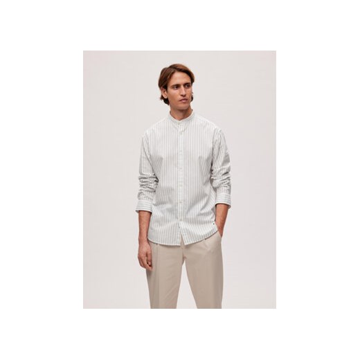 Selected Homme Koszula 16088354 Biały Regular Fit ze sklepu MODIVO w kategorii Koszule męskie - zdjęcie 168636055