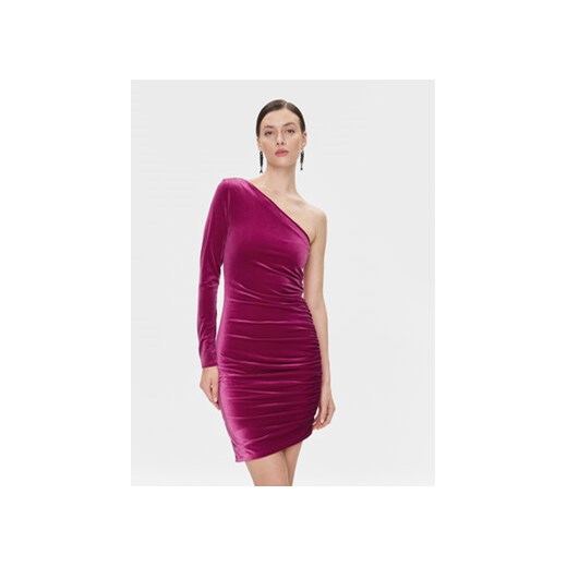 Hugo Sukienka koktajlowa Napuna 50500532 Różowy Slim Fit ze sklepu MODIVO w kategorii Sukienki - zdjęcie 168636349