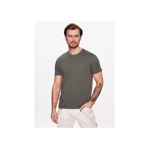 Alpha Industries T-Shirt USN Blood Chit T 136503 Zielony Regular Fit ze sklepu MODIVO w kategorii T-shirty męskie - zdjęcie 168636575