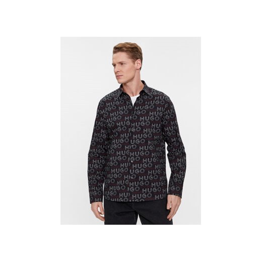 Hugo Koszula Emero 50508663 Czarny Relaxed Fit L MODIVO