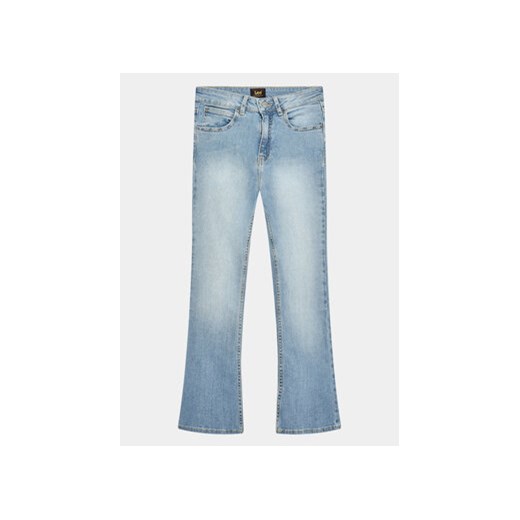 Lee Jeansy Breese Flare LEG5006 Niebieski Regular Fit ze sklepu MODIVO w kategorii Spodnie dziewczęce - zdjęcie 168637045