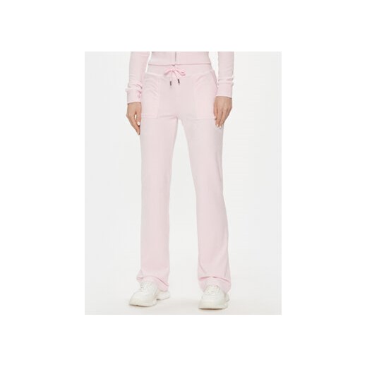 Juicy Couture Spodnie dresowe Del Ray JCAP180 Różowy Regular Fit ze sklepu MODIVO w kategorii Spodnie damskie - zdjęcie 168637078