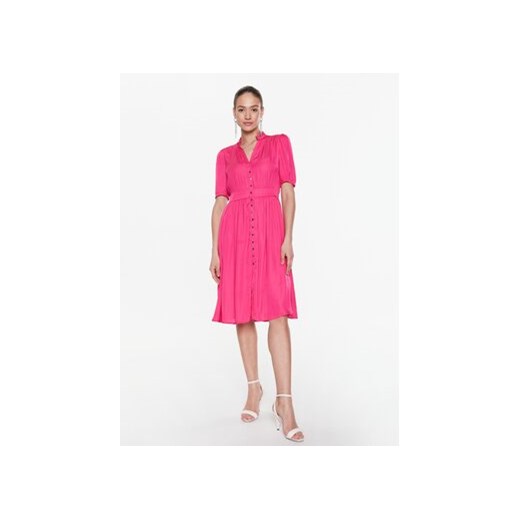 Morgan Sukienka codzienna 231-RANAIS Różowy Regular Fit ze sklepu MODIVO w kategorii Sukienki - zdjęcie 168637949