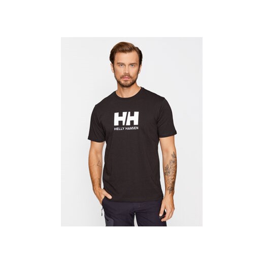Helly Hansen T-Shirt Logo 33979 Czarny Regular Fit ze sklepu MODIVO w kategorii T-shirty męskie - zdjęcie 168638036