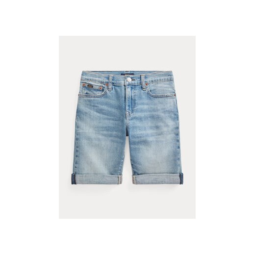 Polo Ralph Lauren Szorty jeansowe 323864091001 Niebieski ze sklepu MODIVO w kategorii Spodenki chłopięce - zdjęcie 168638039