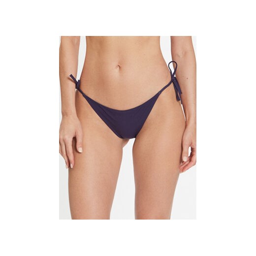 Calvin Klein Swimwear Dół od bikini KW0KW02102 Fioletowy ze sklepu MODIVO w kategorii Stroje kąpielowe - zdjęcie 168638437