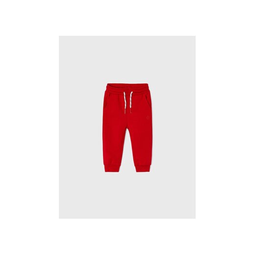 Mayoral Spodnie dresowe 704 Czerwony Regular Fit ze sklepu MODIVO w kategorii Spodnie chłopięce - zdjęcie 168638886