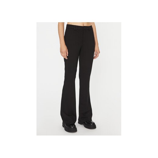 ONLY Spodnie materiałowe Peach 15298660 Czarny Flared Fit ze sklepu MODIVO w kategorii Spodnie damskie - zdjęcie 168639495