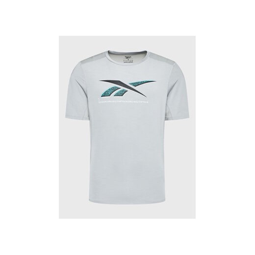 Reebok Koszulka techniczna Activchill Athlete HI0488 Szary Regular Fit ze sklepu MODIVO w kategorii T-shirty męskie - zdjęcie 168639839