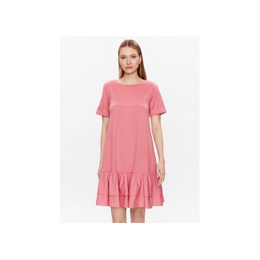 Weekend Max Mara Sukienka codzienna Vanna 2356210331 Różowy Regular Fit ze sklepu MODIVO w kategorii Sukienki - zdjęcie 168640137