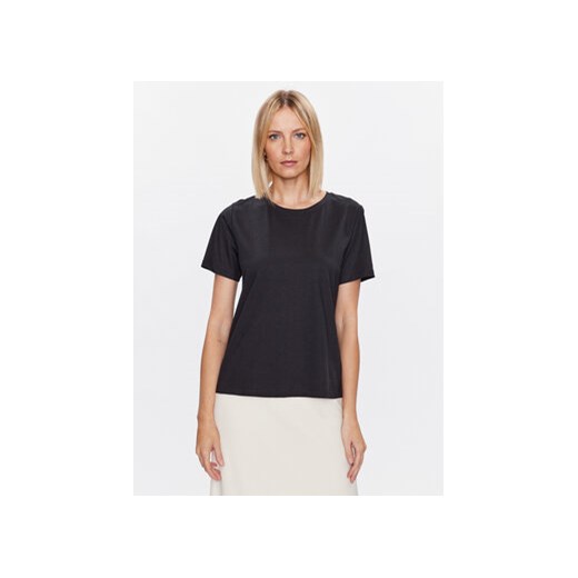 Calvin Klein T-Shirt K20K205410 Czarny Regular Fit ze sklepu MODIVO w kategorii Bluzki damskie - zdjęcie 168640348