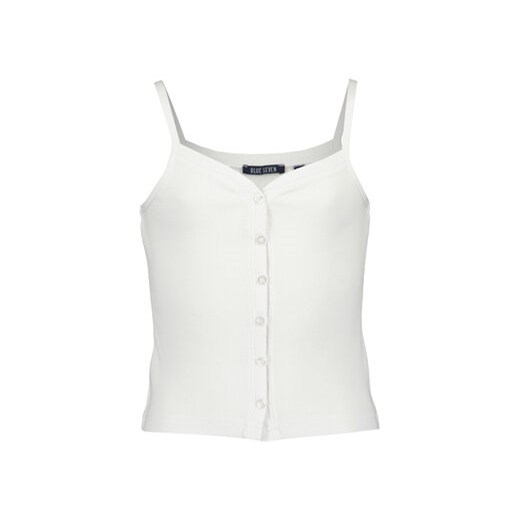 Blue Seven Top 500076 X Biały Slim Fit ze sklepu MODIVO w kategorii Bluzki dziewczęce - zdjęcie 168640499