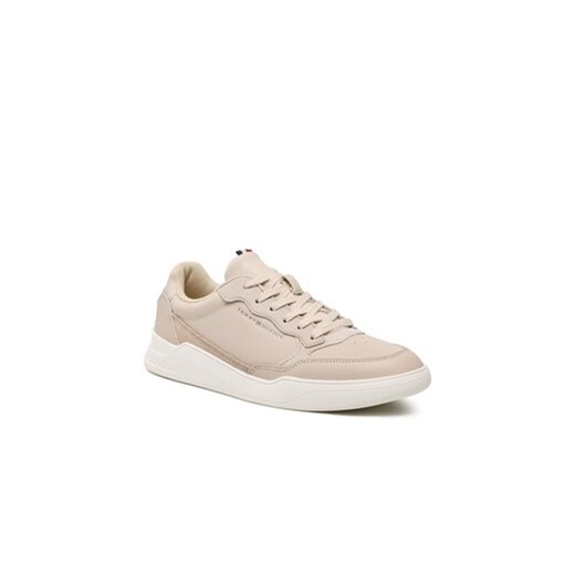 Tommy Hilfiger Sneakersy Elevated Cupsole Leather FM0FM04490 Beżowy Tommy Hilfiger 41 MODIVO