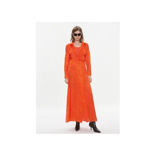 Pinko Sukienka codzienna Stringa 101593 A123 Pomarańczowy Regular Fit ze sklepu MODIVO w kategorii Sukienki - zdjęcie 168640655