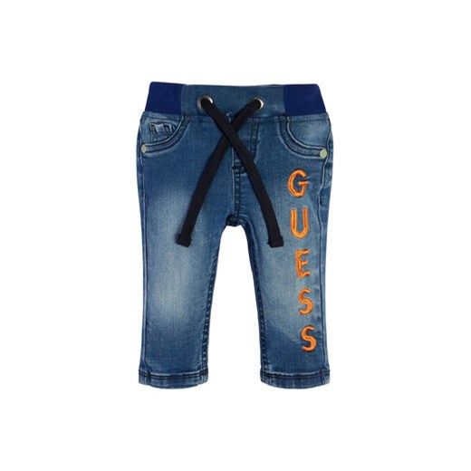 Guess Jeansy N3GA00 D4CA0 Niebieski Relaxed Fit ze sklepu MODIVO w kategorii Spodnie chłopięce - zdjęcie 168641378
