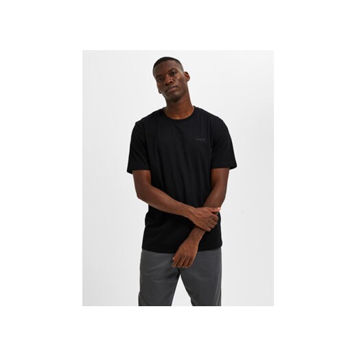 Selected Homme T-Shirt Aspen 16087858 Czarny Regular Fit ze sklepu MODIVO w kategorii T-shirty męskie - zdjęcie 168642159