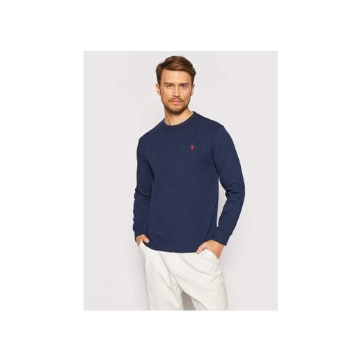 Polo Ralph Lauren Longsleeve Classics 710842632004 Granatowy Regular Fit ze sklepu MODIVO w kategorii T-shirty męskie - zdjęcie 168642216