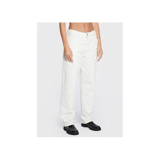 Calvin Klein Jeans Jeansy J20J219540 Biały Regular Fit 26 MODIVO